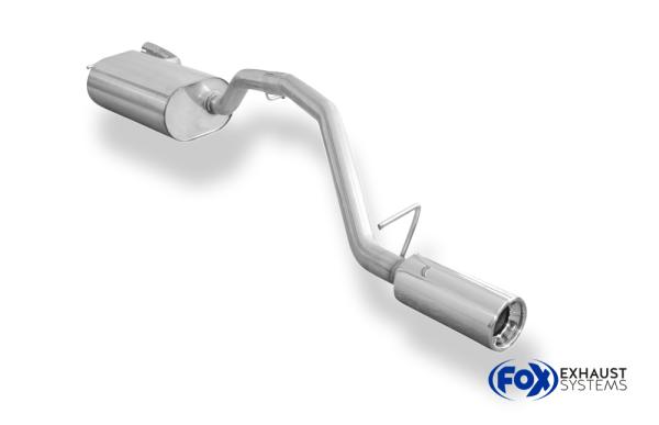 Endschalldämpfer - 1x90 Typ 13 passend für: Ford C-Max C-Max I (2003-2007)